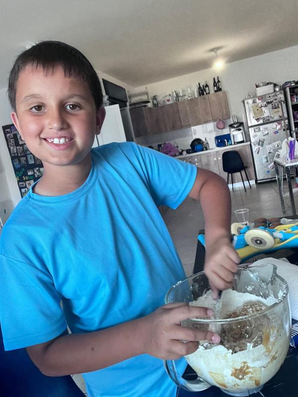 Baking for our soldiers